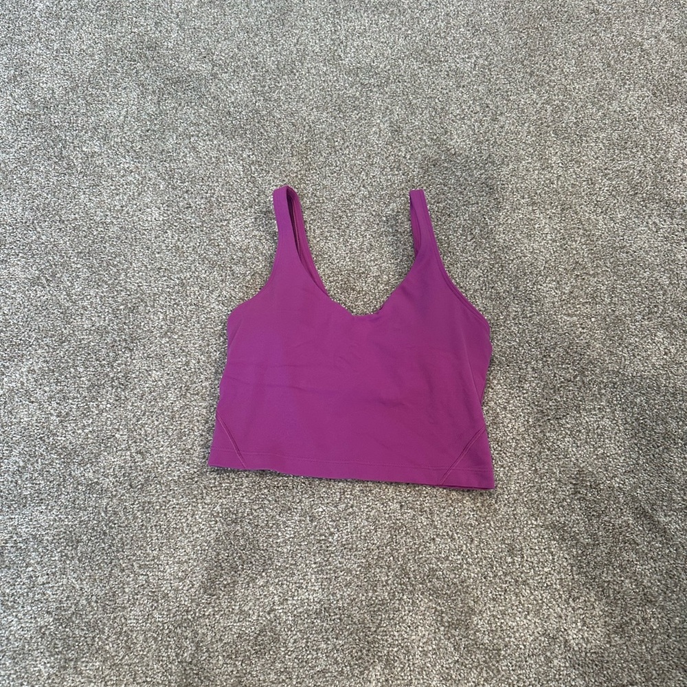 Lululemon Vivid Plum Align Tank Top